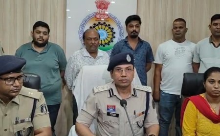 रायगढ़ पुलिस की बड़ी कार्रवाई, ऑनलाइन क्रिकेट सट्टा और हवाला नेटवर्क का भंडाफोड़
