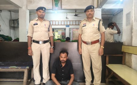 रायगढ़ पुलिस के दबाव में ऑनलाइन सट्टा का मुख्य आरोपी पिंटू हलवाई ने किया सरेंडर