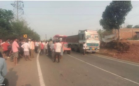 दल्लीराजहरा में दर्दनाक सड़क हादसा, विवाह समारोह की खुशियां पलभर में मातम में बदली