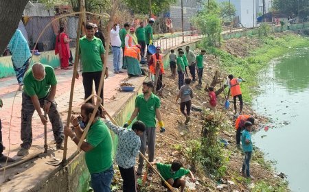 ग्रीन आर्मी का 13 सप्ताह से महाअभियान जारी, गदही तालाब बचाने बढ़ रही जनभागीदारी