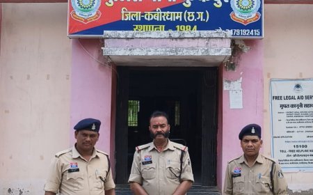 समधी की हत्या करने वाला आरोपी गिरफ्तार, कबीरधाम पुलिस की त्वरित कार्रवाई