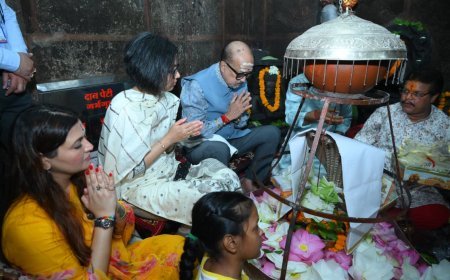 भोरमदेव मंदिर पहुंचे राज्यपाल रमेन डेका, प्रदेश की सुख-समृद्धि के लिए की पूजा