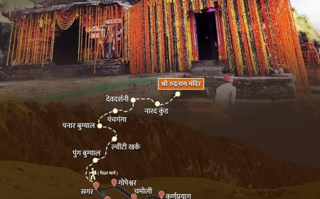 हिमालय में गूंजे हर-हर महादेव के जयकारे, चतुर्थ केदार रुद्रनाथ मंदिर के कपाट श्रद्धालुओं के लिए खुले