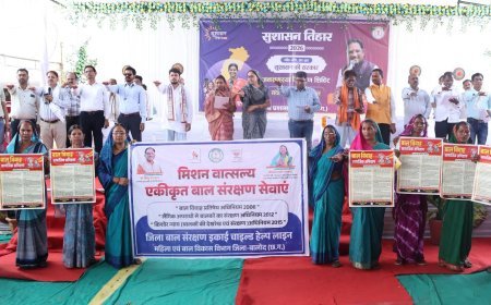 करहीभदर जनसमस्या निवारण शिविर में 5275 आवेदनों का मौके पर निराकरण