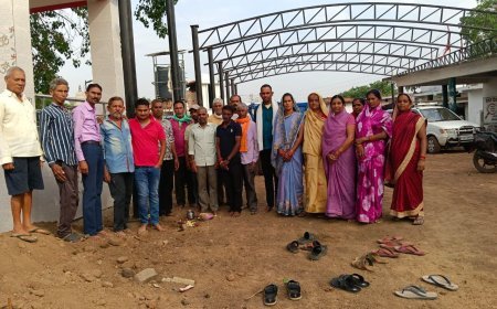 कुथरेल में 20 लाख के विकास कार्यों का भूमिपूजन, टीना शेड और सीसी रोड निर्माण शुरू