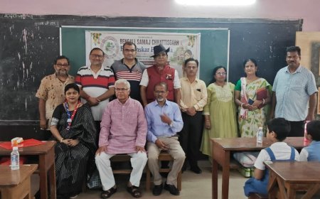 रायपुर में बंगाली समाज छत्तीसगढ़ की बाल संस्कार पाठशाला, बच्चों को मिल रहे संस्कृति और संस्कार के पाठ