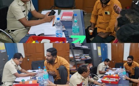 बिलासपुर थाने में कबाड़ कारोबारी को वीआईपी ट्रीटमेंट देने का आरोप, तस्वीर वायरल होने से मचा हड़कंप