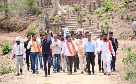भोरमदेव कॉरिडोर निर्माण कार्य की उप मुख्यमंत्री विजय शर्मा ने की समीक्षा, गुणवत्ता और समय-सीमा पर दिए सख्त निर्देश