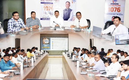 कवर्धा में सीएम हेल्पलाइन 1076 और शिकायत प्रबंधन प्रणाली पर प्रशिक्षण आयोजित