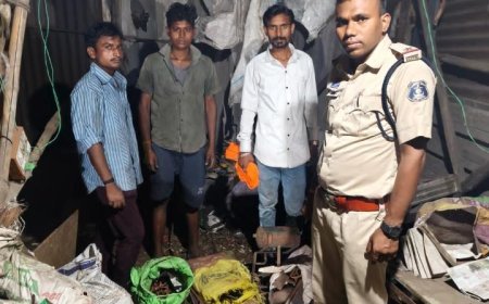 रायपुर में कबाड़ियों और यार्ड संचालकों पर पुलिस की बड़ी कार्रवाई, छह कारोबारियों पर केस दर्ज
