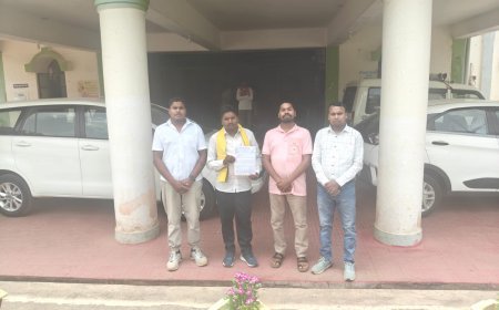 आदिवासी विकास परिषद ने दलदली और धनवाही की समस्याओं को लेकर कलेक्टर को सौंपा ज्ञापन