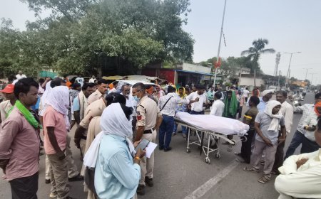 देवभोग में प्रसूता की मौत पर बवाल, परिजनों ने मुआवजे की मांग को लेकर किया चक्का जाम