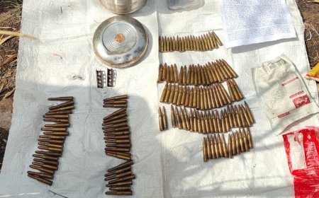 कांकेर-नारायणपुर बॉर्डर पर सुरक्षा बलों की बड़ी सफलता, जंगल से भारी मात्रा में हथियार और विस्फोटक बरामद