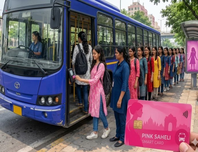 दिल्ली में 8 लाख महिलाओं ने बनवाया पिंक सहेली स्मार्ट कार्ड, जुलाई से बदल सकती है मुफ्त बस यात्रा व्यवस्था