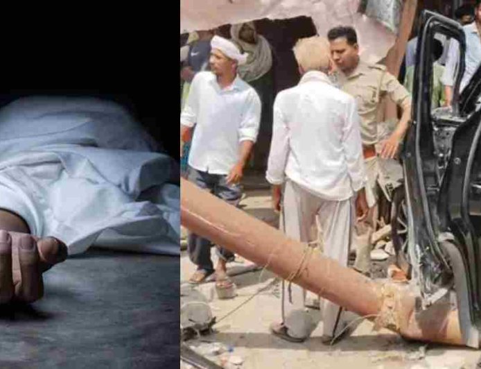 तेज रफ्तार कार बनी मौत का कारण, बाइक सवार CISF दारोगा समेत दो लोगों की दर्दनाक मौत