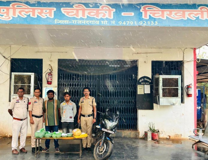 नशा मुक्त अभियान में बड़ी कार्रवाई, 6.847 किलो गांजा के साथ दो आरोपी गिरफ्तार