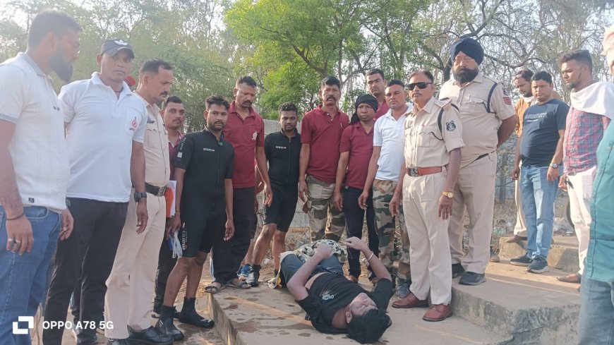 अम्लेश्वर खारुन नदी में डूबे युवक का शव बरामद, SDRF टीम ने चलाया रेस्क्यू ऑपरेशन