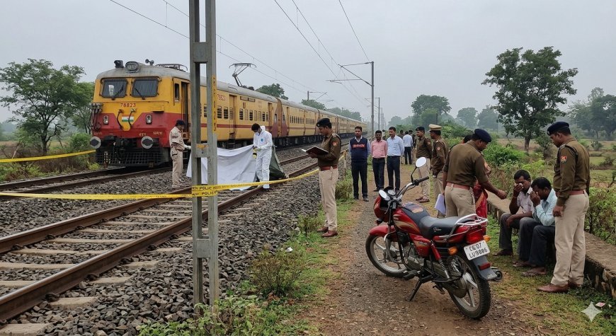 बालोद में प्रेमी युगल ने ट्रेन के आगे कूदकर दी जान, सलहाईटोला के पास दर्दनाक घटना