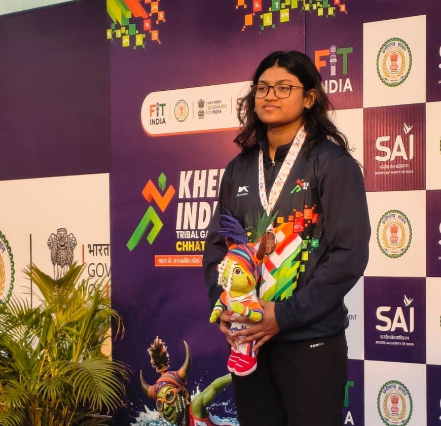 खेलो इंडिया ट्राइबल गेम्स ने जनजातीय खिलाड़ियों को दिया नया मंच, छत्तीसगढ़ की किरण पिस्दा और अनुष्का भगत ने बिखेरी चमक