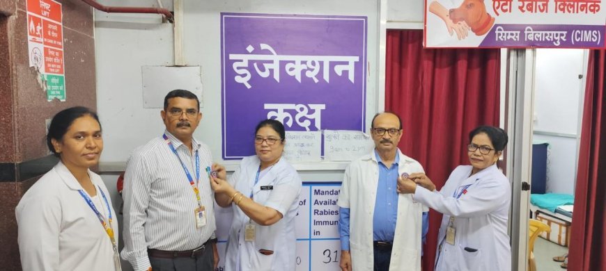 हेपेटाइटिस से बचाव के लिए सिम्स का जागरूकता और वैक्सीनेशन अभियान तेज