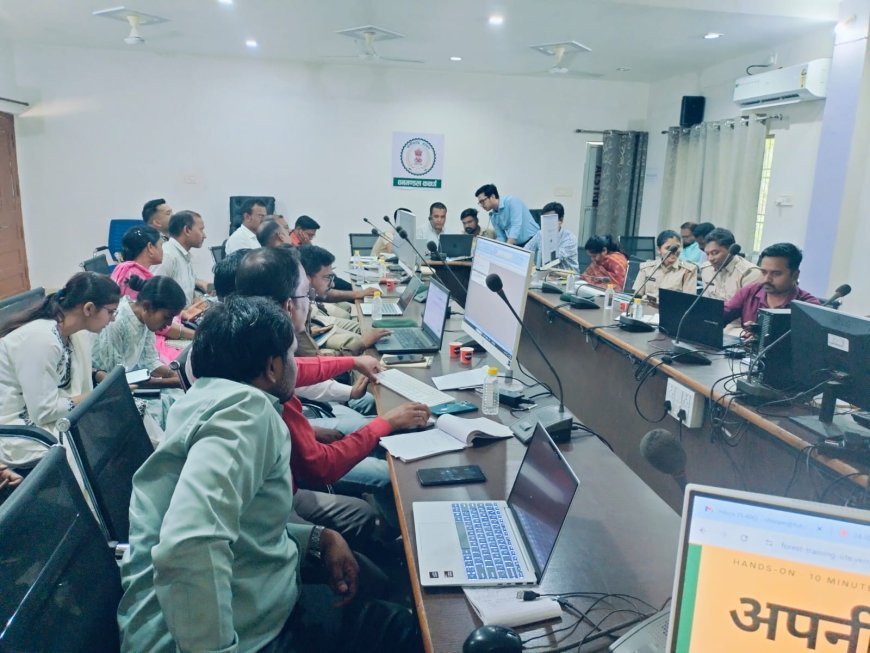 कवर्धा वन मंडल में एआई प्रशिक्षण कार्यशाला, वन प्रबंधन में तकनीक के नए युग की शुरुआत