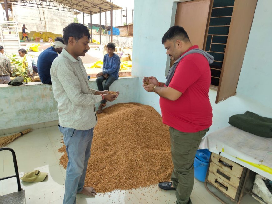 सोमनी सोसाइटी बनी किसानों के लिए भरोसे का केंद्र, चना-तुअर-सरसों खरीदी में पारदर्शिता