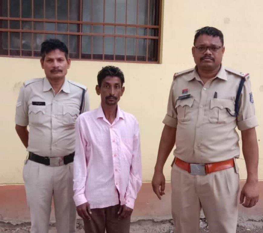 ग्राम कोर्रा में पशु के साथ अप्राकृतिक कृत्य का मामला, भखारा पुलिस ने आरोपी को किया गिरफ्तार