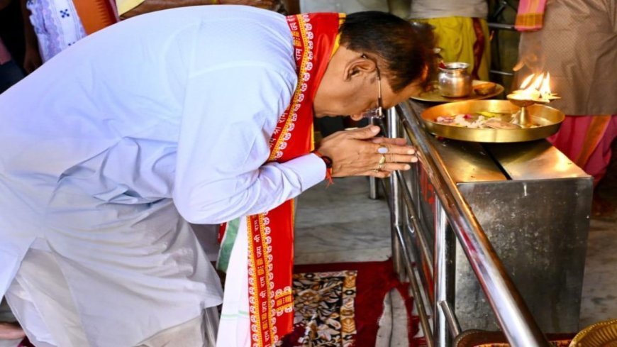 रायपुर के जगन्नाथ मंदिर में हरिनाम संकीर्तन नामयज्ञ में शामिल हुए मुख्यमंत्री विष्णुदेव साय, प्रदेश की खुशहाली की कामना