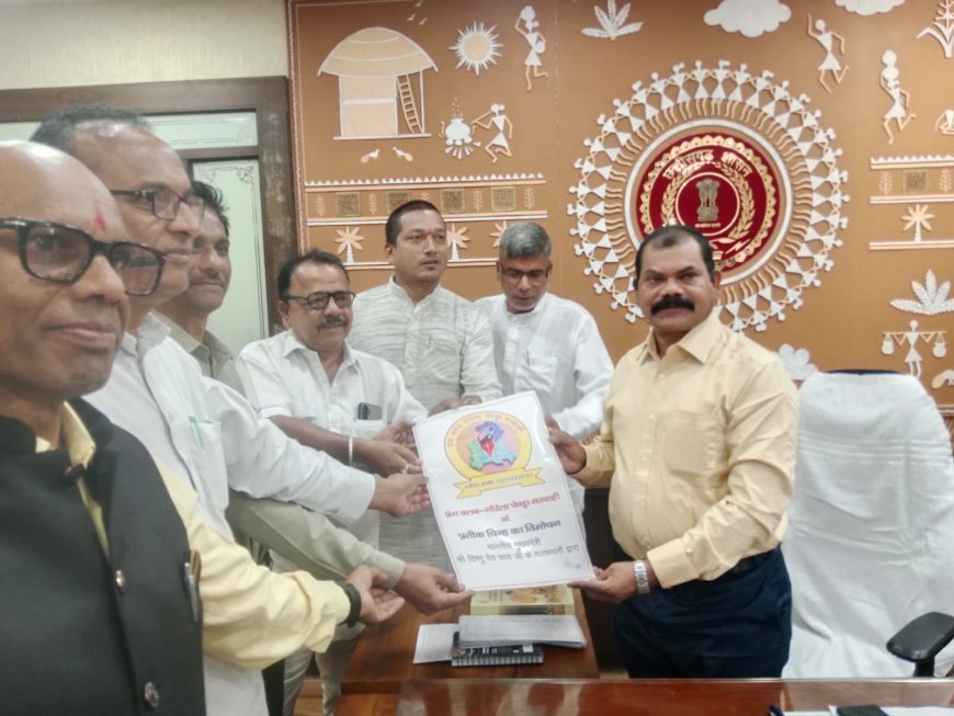 गौरेला-पेंड्रा-मरवाही के नवपदस्थ कलेक्टर संतोष कुमार देवांगन से जिला प्रेस क्लब की सौजन्य भेंट, जमीनी समस्याओं पर हुई चर्चा