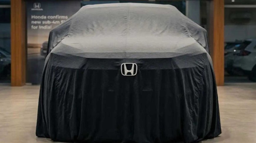 भारत में नई Sub-4m SUV लॉन्च करेगी Honda, Brezza और Nexon को देगी टक्कर
