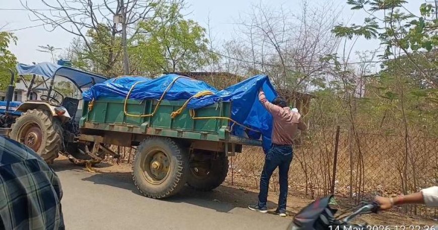 सरायपाली में PDS चावल की बड़ी हेराफेरी का खुलासा, 28 क्विंटल सरकारी राशन जब्त