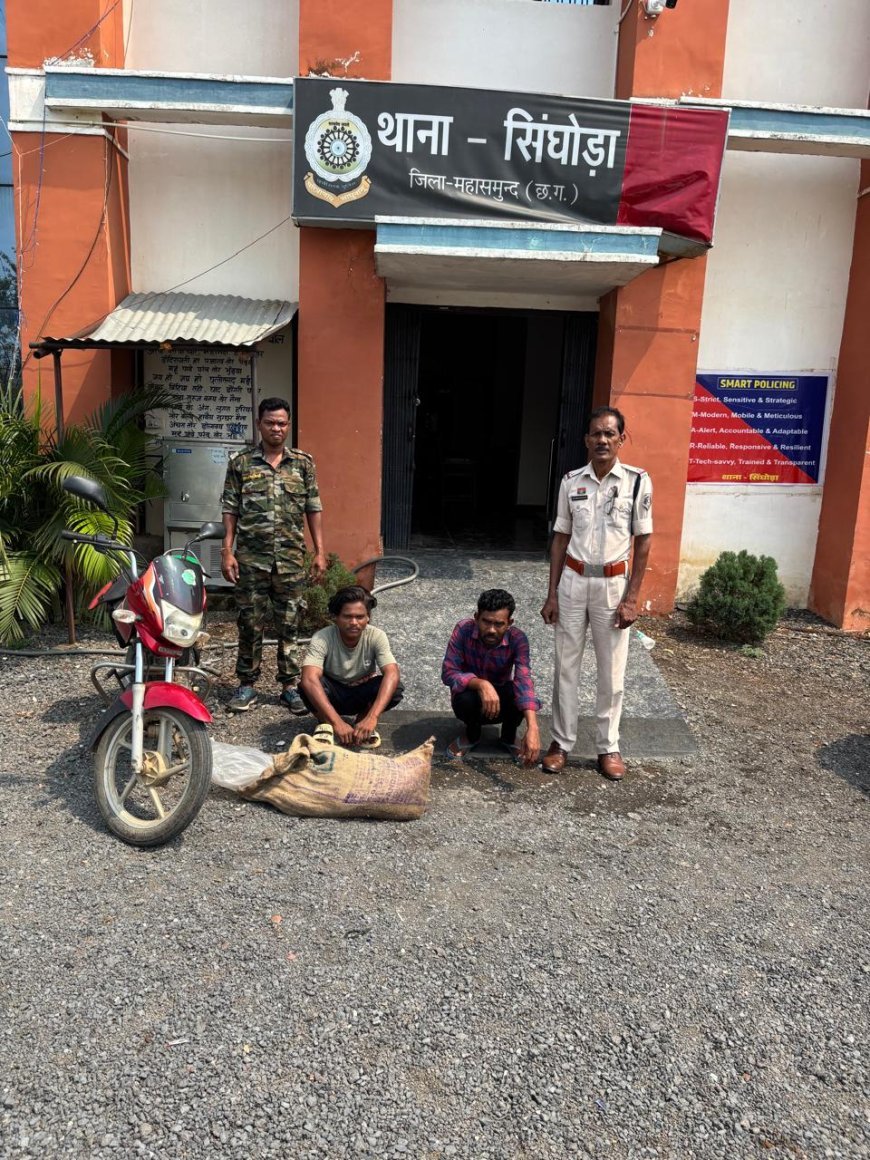 महासमुंद पुलिस की बड़ी कार्रवाई, 68 लीटर अवैध महुआ शराब के साथ 7 आरोपी गिरफ्तार