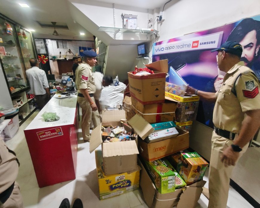 आलीराजपुर में अवैध पटाखों का बड़ा जखीरा बरामद, पुलिस ने लाखों की सामग्री जब्त की