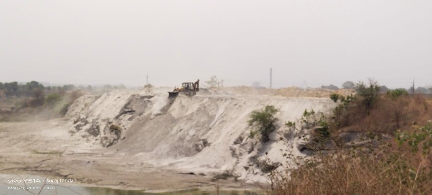 दोन्देकला में फ्लाई ऐश डंपिंग का ग्रामीणों ने किया विरोध, प्रदूषण से जनजीवन प्रभावित