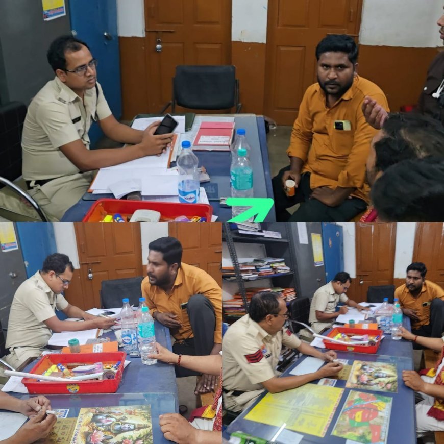 बिलासपुर थाने में कबाड़ कारोबारी को वीआईपी ट्रीटमेंट देने का आरोप, तस्वीर वायरल होने से मचा हड़कंप