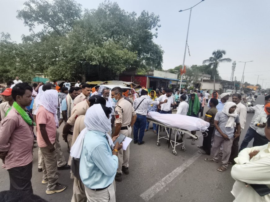 देवभोग में प्रसूता की मौत पर बवाल, परिजनों ने मुआवजे की मांग को लेकर किया चक्का जाम
