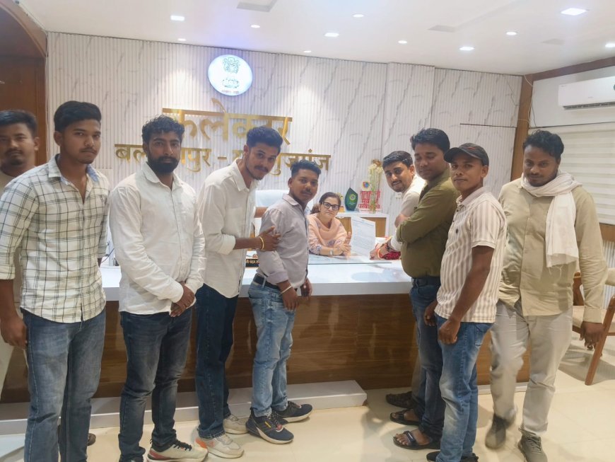एनएच-343 निर्माण में भ्रष्टाचार के आरोप, युवा कांग्रेस और एनएसयूआई ने सौंपा ज्ञापन