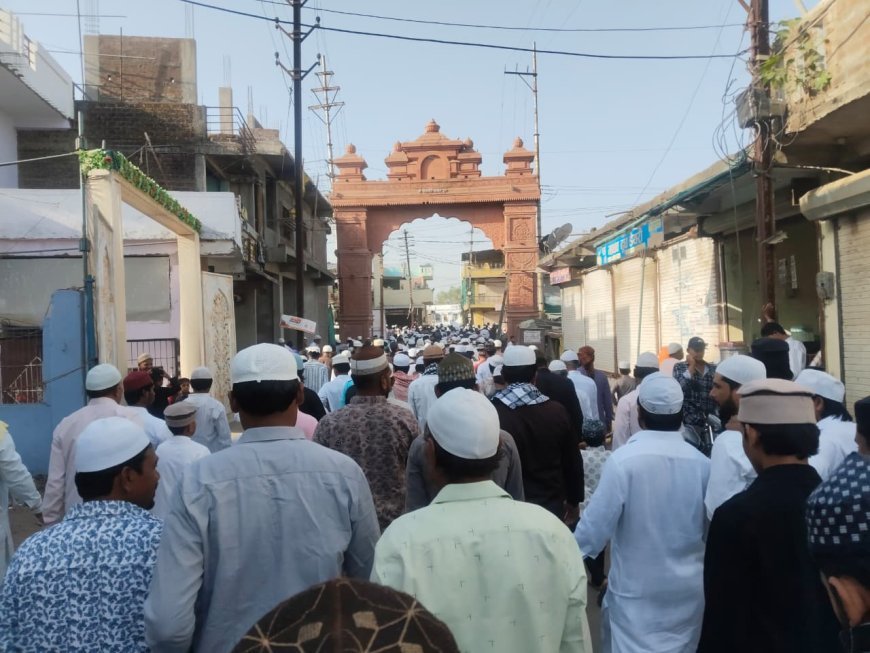 भेरूंदा में भाईचारे और सौहार्द के साथ मनाया गया ईद-उल-अजहा का पर्व