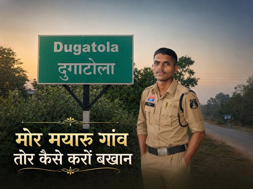 मोर मयारू गांव दुगाटोला,तोर कइसे करों बखान- जयंत यादव