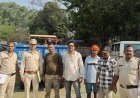 सीतापुर में अवैध खनिज परिवहन पर बड़ी कार्रवाई, 9 वाहन जब्त