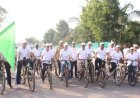 फिट इंडिया थीम पर सारंगढ़ में साइकिल रैली का आयोजन, जनप्रतिनिधियों और युवाओं ने लिया उत्साहपूर्वक भाग