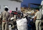 राजनांदगांव में कबाड़ी दुकानों पर कोतवाली पुलिस की आकस्मिक जांच, संदिग्ध सामान नहीं मिला