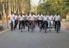 विश्व साइकिल दिवस पर कबीरधाम पुलिस की साइकिल रैली, फिटनेस और पर्यावरण संरक्षण का दिया संदेश