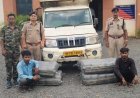 कटहल के नीचे छिपाकर ले जाया जा रहा था 125 किलो गांजा, महासमुंद पुलिस ने दो तस्करों को दबोचा