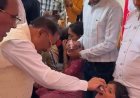 चंद्रनाहू कुर्मी-क्षत्रिय समाज के केंद्रीय अधिवेशन में शामिल हुए मुख्यमंत्री विष्णुदेव साय, बच्चों को कराया स्वर्ण प्राशन