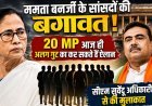 टीएमसी में बढ़ी अंदरूनी कलह, 20 सांसदों के अलग गुट बनाने की अटकलें तेज