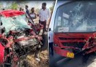 महाराष्ट्र के जलगांव में भीषण ट्रिपल रोड एक्सीडेंट, एक ही परिवार के 5 समेत 6 लोगों की मौत