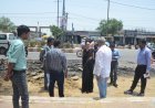 मॉडल रोड निर्माण कार्य का आयुक्त ने किया निरीक्षण, गुणवत्ता और समयसीमा पर दिया जोर