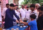 धरसीवां में मोदी के 12 वर्ष पूर्ण होने पर विधायक अनुज शर्मा ने किया रुद्राभिषेक और भंडारे का आयोजन