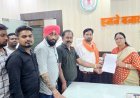 आरटीओ कार्यालय के सामने संचालित दुकानों को न हटाने की मांग, महापौर संजूदेवी राजपूत ने दिया आश्वासन
